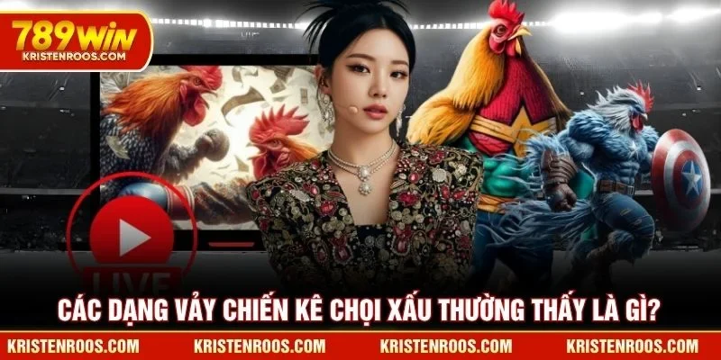 Các dạng vảy chiến kê chọi xấu thường thấy là gì?